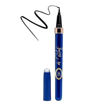 Delineador de ojos Jersey Girl By Fashion Color ultra negro para bocetos (1 ml) | Secado rápido Foto 1 de 4