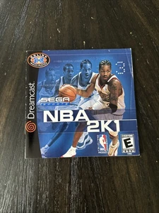 Sega Dreamcast nur Handbuch NBA 2K1 - Bild 1 von 5