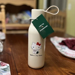 Starbucks x Hello Kitty 20oz Edelstahl Trinkflasche Tumbler NEU - Bild 1 von 1