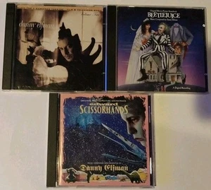 Danny Elfman Edward Scissorhands Beetlejuice - Music for a Darkened Theater CDs - Picture 1 of 8