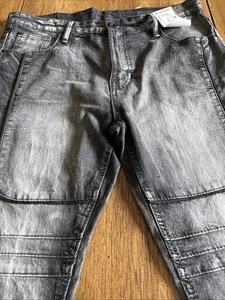 South Pole  Black SandJeans Size 36/30 Skinny - Picture 1 of 6