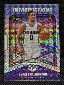 2020-21 Panini Mosaic Tyrese Haliburton Introductions Prizm RC #1 Kings - Bild 1 von 2