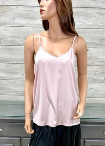 New Pink Silky Satin Camisole Top by Ekouaer Plus 2XL NWT - Picture 1 of 15