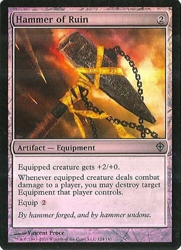 MTG - Worldwake - Hammer of Ruin - Foil - NM - Image 1 of 1