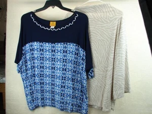 Lote de 2 tops Ruby Rd nuevos talla XL - Imagen 1 de 5