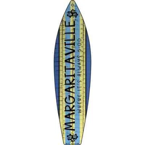 Margaritaville Novelty 2"x8" Surfboard Magnet Fridge Refrigerator Home Kitchen - Picture 1 of 1