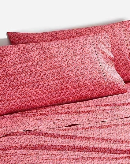 NUEVO J.Crew Edición Limitada Juego de Sábanas COMPLETO en Tela Liberty® Toutouayette Foto 1 de 1