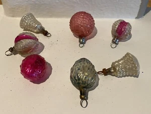 Antique Glass Christmas Ornaments - Picture 1 of 2