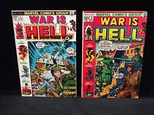 War Is Hell #1 & 2 LOT (X2) Marvel 1973