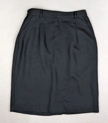 Falda para mujer Jaclyn Smith negra lápiz recta negocios carrera talla 14 Foto 1 de 4