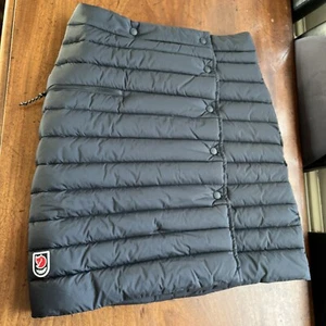 Fjallraven Pack Down Skirt Insulated Skirt Women’s Small Black RRP £220 - Picture 1 of 5
