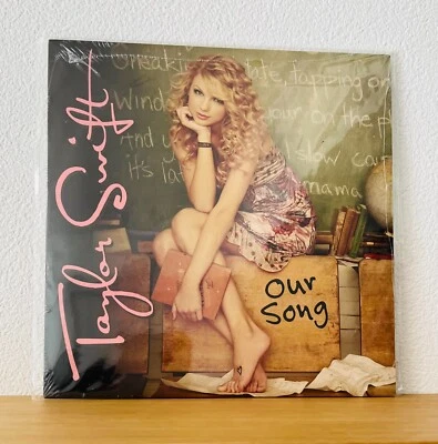 Taylor Swift / Our Song 7in Lavender Color Vinyl Serial Numbered Limited Edition - Image 1 of 4