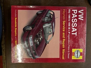 VW Passat 4-cyl Petrol & Diesel (May 88 - 96) Haynes Repair Manual 3498 - Picture 1 of 2