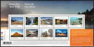Canada - Scott 3138 - Souvenir Sheet - From Far and Wide - 2019 - Picture 1 of 1