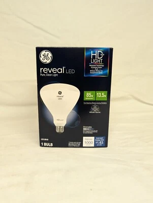 GE Reveal LED Pure, Clean Light 13.5w - Image 1 of 4