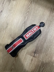 MALTBY Golf Hybrid Headcover Black Red - Picture 1 of 2