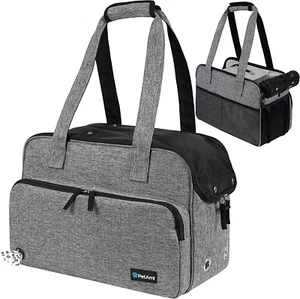 Small Dog Purse Carrier, Soft-Sided Pet Carrier Bag with Pockets, Portable Puppy - Picture 1 of 7