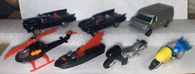 Vintage Corgi Jr 1:64 Diecast Super Hero Vehicles DC Batman +++, Superman US Van - Image 1 of 4