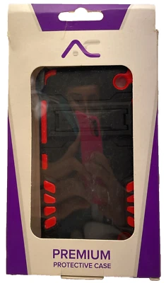 Premium Custodia Protettiva Con Cavalletto Per HTC Desire 530 - Rosso - Immagine 1 di 4