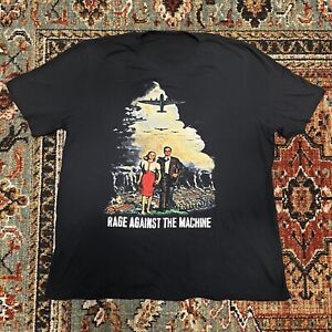 Vintage Rage Against The Machine Down Rodeo XXL Band Shirt lata 90. rock metal 
