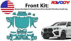 For BMW X6 M Competition 2024-2025 Front Paint Protection Film PreCut Kit PPF - Picture 1 of 7
