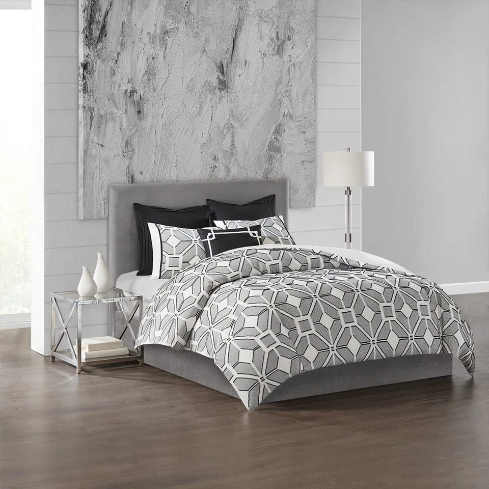 N Natori Shandong Queen Duvet Cover mini set NS12-3262 - Image 1 of 1
