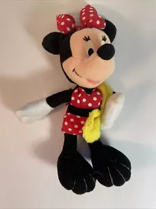 Applause Disney’s Minnie Mouse in Red Polka Dot Swimsuit w/ Yellow Towel 6“ - Picture 1 of 6