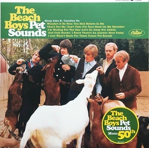 BEACH BOYS LP Pet Sounds 180 Gram Audiophile SEALED Mono 50th ANNIVERSARY + MP3s - Picture 1 of 8