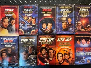 NEW!! Over 100 Star Trek paperbacks - Picture 1 of 7