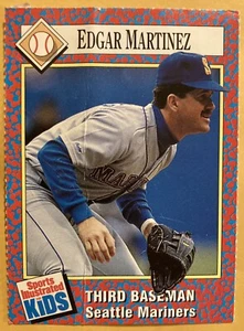1991 Sports Illustrated For Kids Edgar Martinez #279 Seattle Mariners - Picture 1 of 3