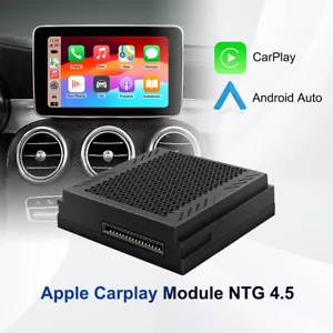 Wireless Kit For Benz A B C E CLA GLA GLK ML SL NTG4.5 Support CarPlay Android - Foto 1 di 23