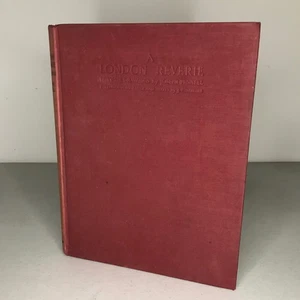 A London Reverie 56 Drawings by Joseph Pennell - MacMillan Co 1937 1st U.S. edit - Picture 1 of 19