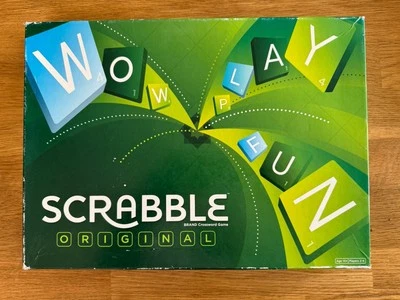 Mattel Scrabble Original Classic Board Tile Game New - Image 1 of 4
