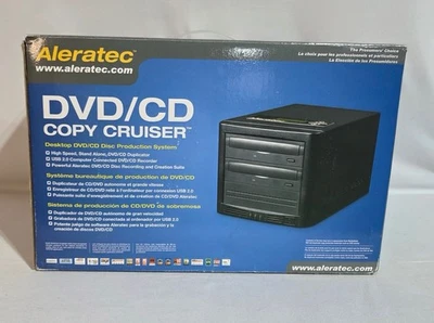 Aleratec DVD CD Copy Cruiser Pro HLS 1:1 Duplicator USB 2.0 Disc Production - Image 1 of 4