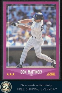 Don Mattingly 1988 Score #1 New York Yankees - Bild 1 von 2