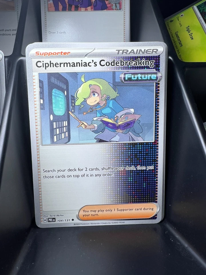 Ciphermaniac's Codebreaking 104/131 Sv: Prismatic Evolutions Regular - Image 1 of 1