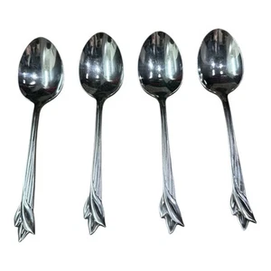 Oneida Stainless Steel Leander Dinner Spoons Set of Four - Picture 1 of 4