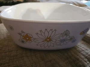 Vintage Corning Ware Floral Bouquet Baking Dish P 1 1/2 B 1 1/2qt Vintage Usa - Picture 1 of 5