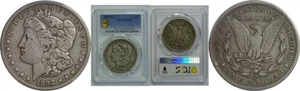 1892-CC Morgan Dollar   PCGS F-15 - Picture 1 of 3