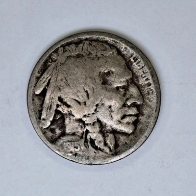 1915-D Buffalo Indian Head Nickel 5C  Coin Free Shipping #SA32 - Image 1 of 3