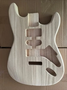 Unfinished Stratocaster Body HSH 2 Piece Lightweight Perfect Project Platform A+ - Picture 1 of 8