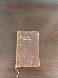 DIE HEILSARMEE CHORBUCH 1945 Erster Eindruck Leder - Bild 1 von 7