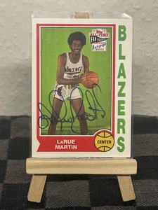 LaRue Martin 2005-06 Topps 1952 Style Fan Favorites Autograph on Card - Bild 1 von 2