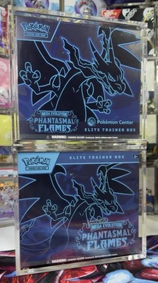 Premium Pokemon Acrylic Elite Trainer  Box ETB Display Case W/ HD Magnet Lid - Image 1 of 4