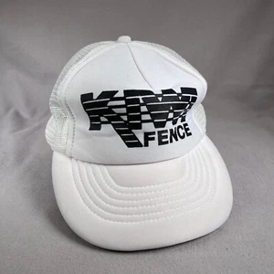 Cappello Kiwi Recinzione Uomo Taglia Unica Bianco Trucker Cap Capital Snap Mesh Back Spell Out - Foto 1 di 10