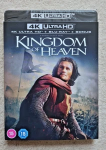 4K UHD BLU-RAY KINGDOM OF HEAVEN BRAND NEW SEALED UK STOCK - Picture 1 of 3