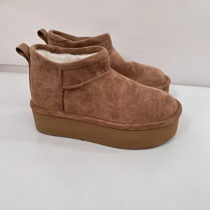 Madden Girl Embracce hellbraune Damen-Stiefeletten Schuhe 6 Medium (B, M) BHFO 0613 - Bild 1 von 9