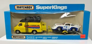 MATCHBOX SUPERKINGS K-102 RACE SUPPORT SET TEAM PORSCHE M396 - Picture 1 of 8