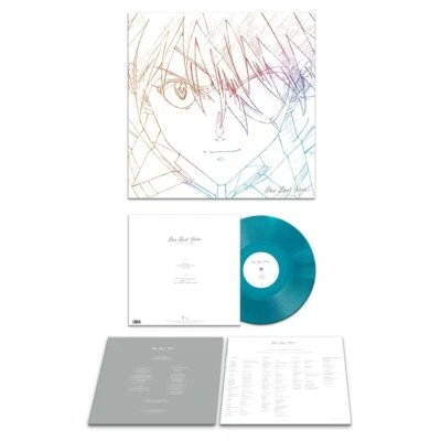 ONE LAST KISS HIKARU UTADA VINYL NEW!! LIMITED BLUE LP!! EVANGELION ANIME FILM! - Image 1 of 4