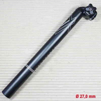 Sattelstütze XLC Comp SP-R04 Ø 27,0 mm 350 mm lang Offset 20 mm Alu schwarz  - Bild 1 von 4